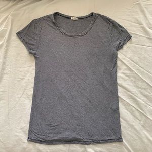 John Galt/Brandy Melville Slim Fit Striped Shirt